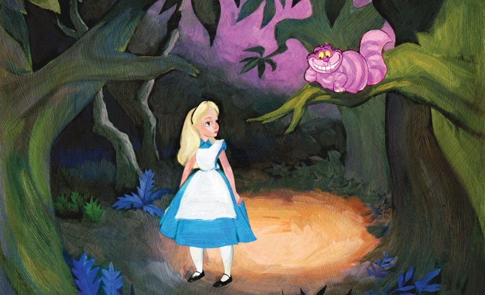 Alice and The Cheshire Cat